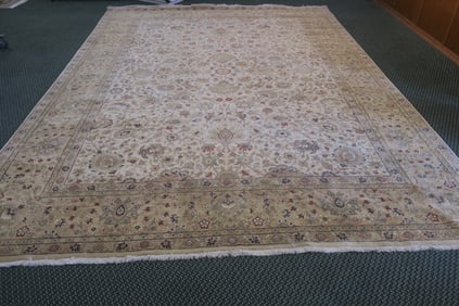 Hand Knotted Contemporary Rug: