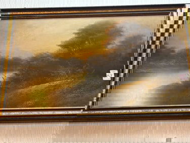 Artist Signed Framed Landscape: