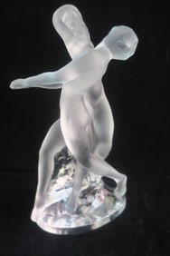 LALIQUE Deco Nude Female Dancers: