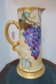 Tall ROSENTHAL Hand Painted Ceramic Tankard: