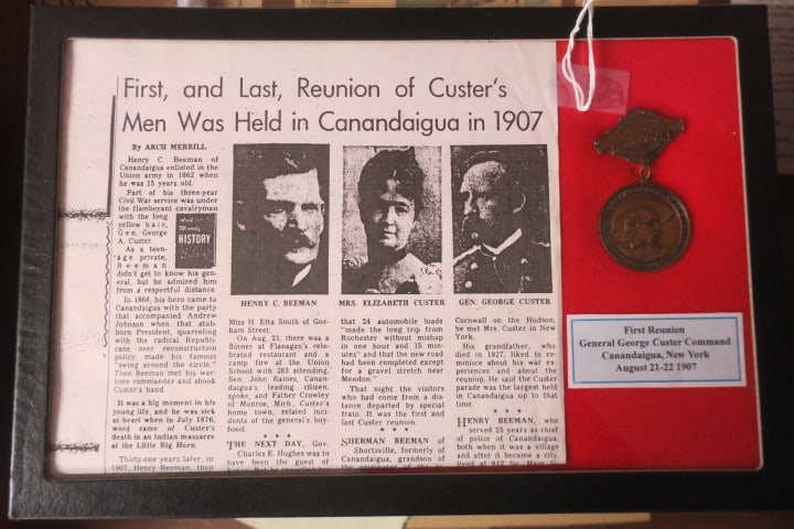 Collection of General Custer, Civil War Reunion Items: (1 of 2)