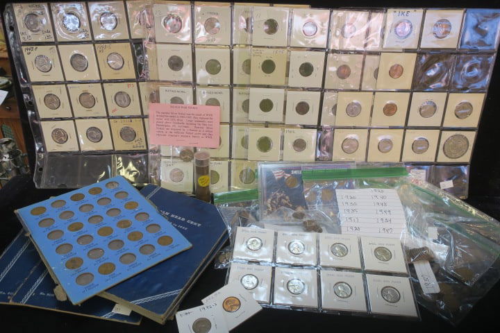 Collection of Foreign and US Coins: (1 of 5)
