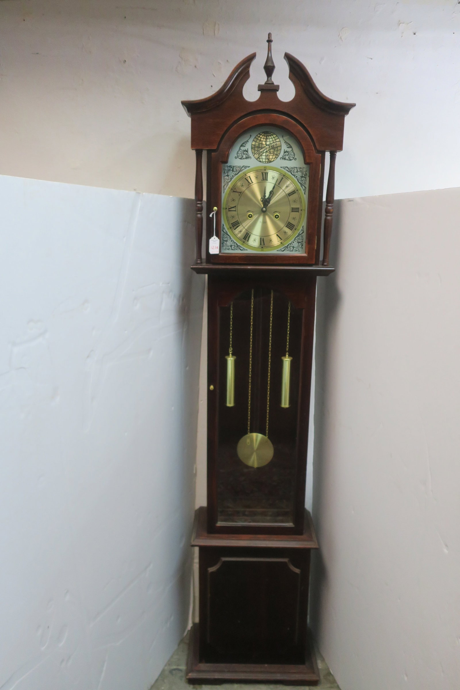 Tempus Fugit 31 Day Key Wind Modern Grandmother Clock