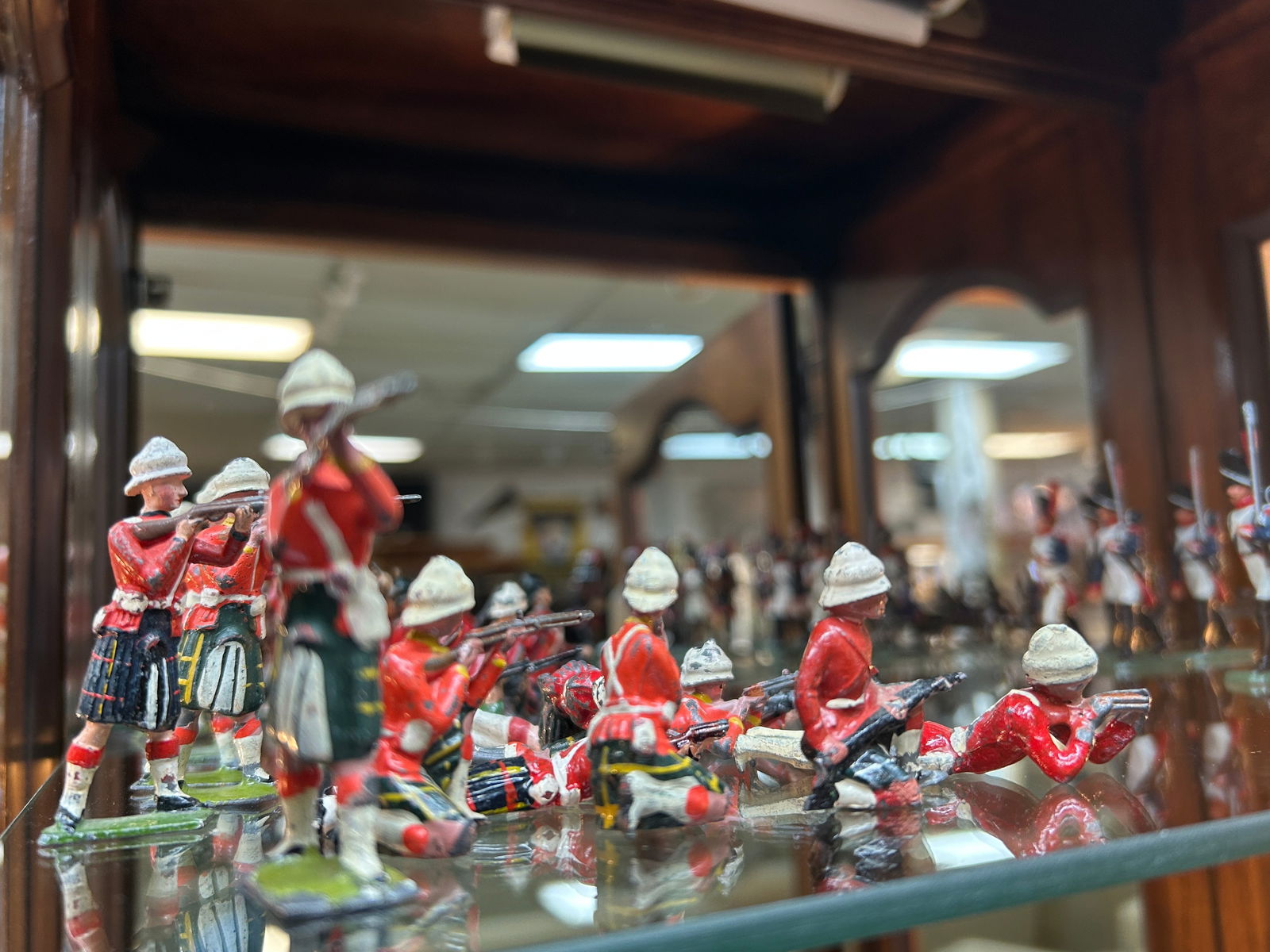 Three Sets of Handpainted Mini Lead Soldiers (1 of 2)