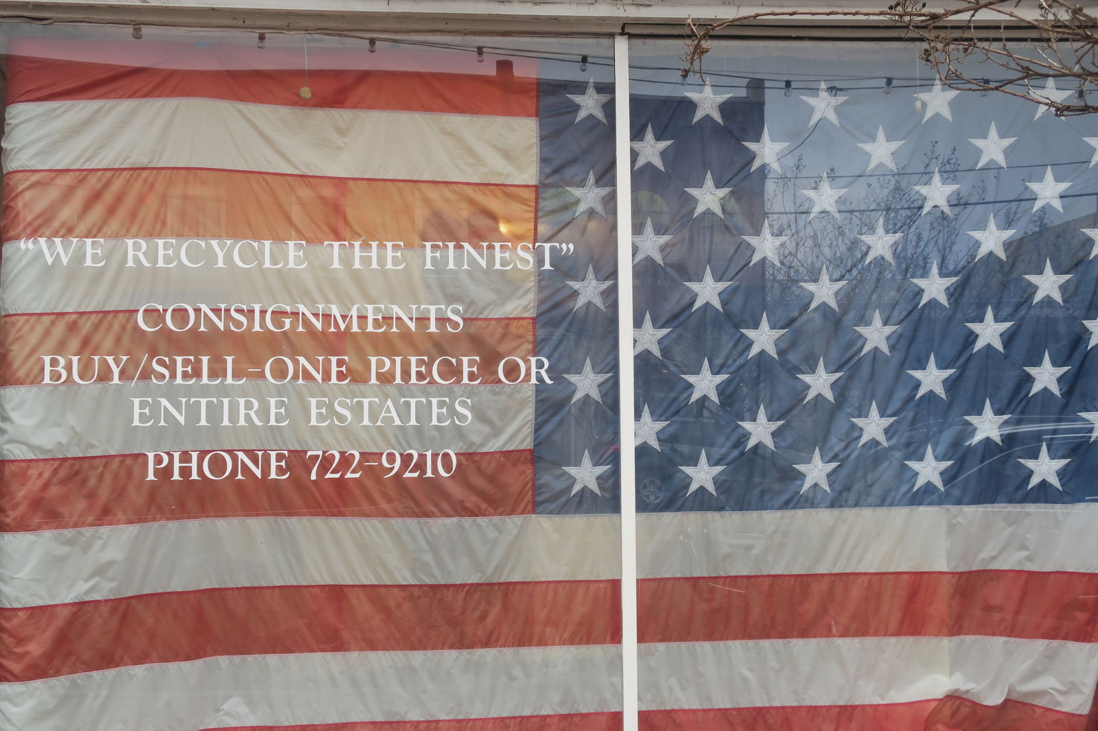 Large Outdoor US Flag- LAST TO FLY OVER FT MONROE (1 of 1)