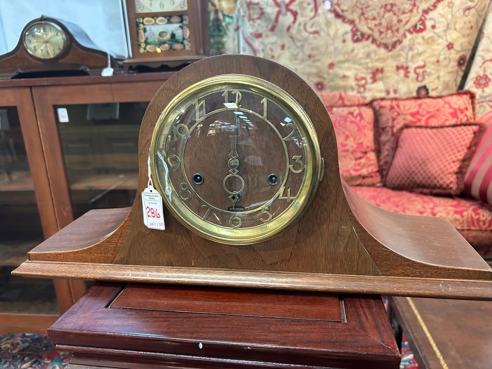 SETH THOMAS Medbury-4W Mantle Clock (1 of 4)