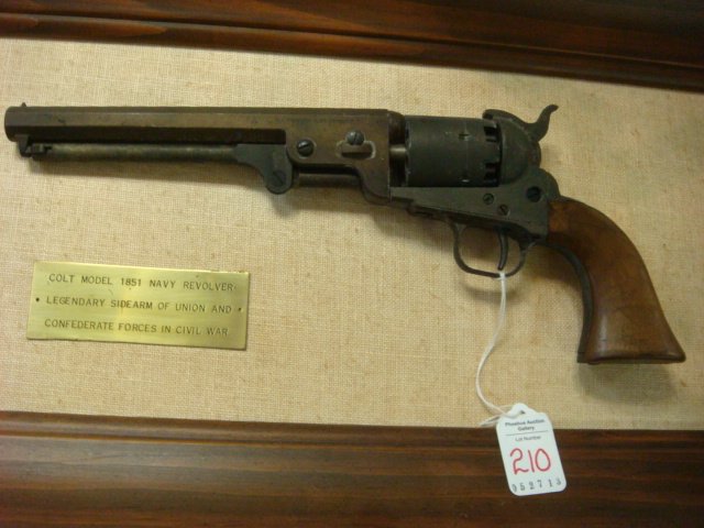 Replica Metal & Wood Model of Colt Model 1851: - 3