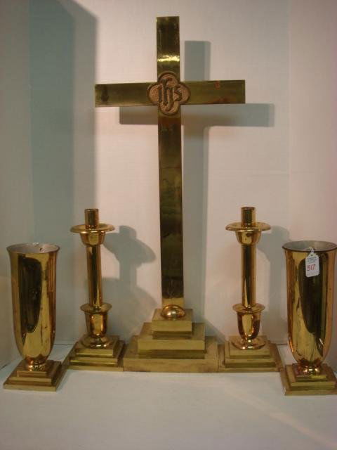 Sudbury Brass Goods Co Neoclassical Alter Ware May 27 2013