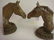 Pair of Cast Iron Horse Head Book Ends: - 3