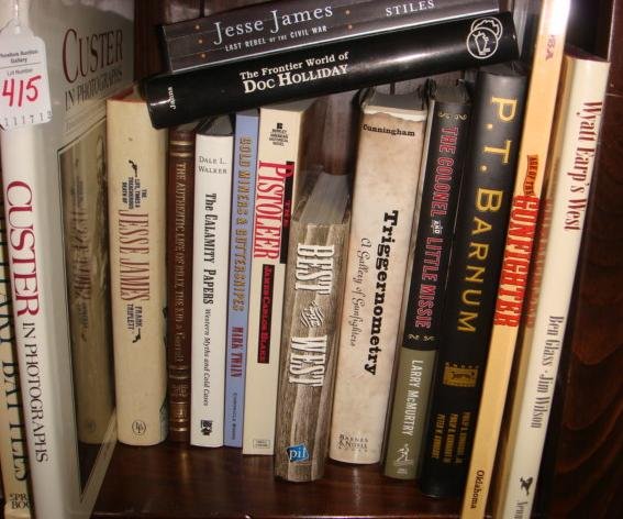 13 Books on Lawmen, Pistoleers and Gunfighters:: 13 Books on Lawmen, Pistoleers and Gunfighters: Wyatt Earp, Jesse James doc holiday, Billy the Kidd, Will Bill Hickok and Little Annie. The Gunfighters and the Wild West. See Pictures for Titles (40-1