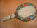 Asian Hand Mirror with White Jade Medallion: - 5