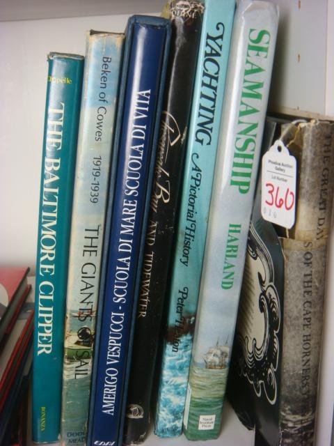 Seven Books on Famous Sailing Ships:: Seven Books on Famous Sailing Ships: AMERIGO VESPUCCI, GIANTS OF SAIL, YACHTING, BALTIMORE clippers, CAPE HORN SAILORS, SEAMANSHIP IN THE AGE OF SAIL, CHESAPEAKE BAY AND TIDEWATER. Sold to Benefit the