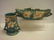 ROSEVILLE MAGNOLIA Bowl and Vase: