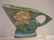 ROSEVILLE WATERLILY Double Handled Console & Basket: - 2