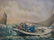 Vintage CURRIER & IVES "Trolling For Bluefish": - 2