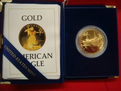 US Proof $50 91.67% Gold Bullion AMERICAN EAGLE Coin: