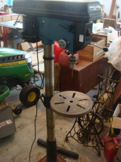 SHOPLINE 14" Model JSL-140P DRILL PRESS With Stand:: SHOPLINE 14" Model JSL-140P DRILL PRESS With Stand: 1/3 HP Motor. (120-300)