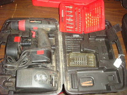 COLEMAN Powermate 18 Volt Drill with Extra Bits:: COLEMAN Powermate 18 Volt Drill with Extra Bits: Includes Battery Charger in Plastic Carrying Case. (50-100)