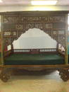 Heavily Carved Antique Javanese Wedding "Opium" Bed: