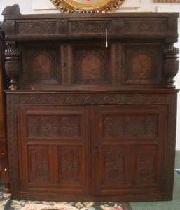 RARE CHARLES II Court Press or Court Cupboard CA 1680: