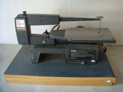 CRAFTSMAN Scroll Saw 16" Direct Drive:: CRAFTSMAN Scroll Saw 16" Direct Drive: Craftsman 16" Direct Drive Scroll Saw,120V,60HZ, AC Only, 2.0 AMPS. (80-110)