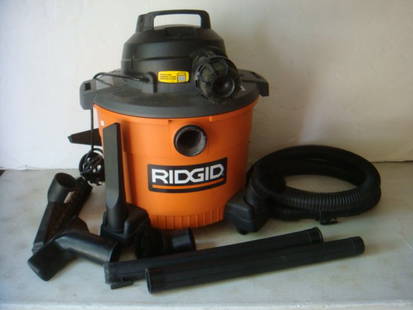 RIDGID Shop Vac, Model WD09700:: RIDGID Shop Vac, Model WD09700: Rigid Shop Vac, Model WD09700, 120V, 8.2A, 60HZ. (50-100)