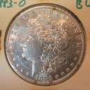 1883O MORGAN Silver Dollar, Brilliant Uncirculated: