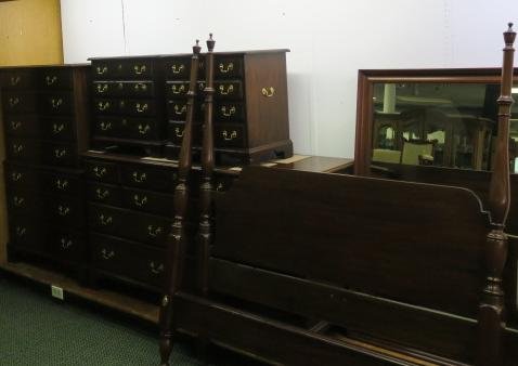 Henkel Harris Va Galleries Mahogany Bedroom Set