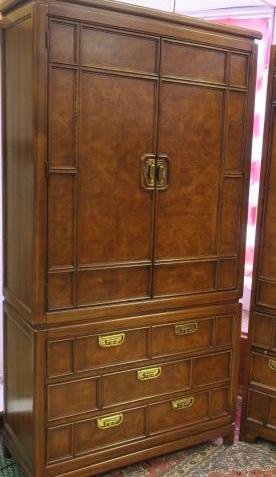 Thomasville Mystique Cherry Dresser Mirror Armoire Oct