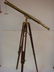 Harbormasters Brass Telescope with Brass & Wood Tripod