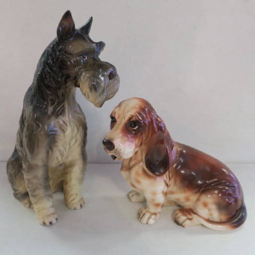 Two Shafford Porcelain Kennel Club Dog Figurines