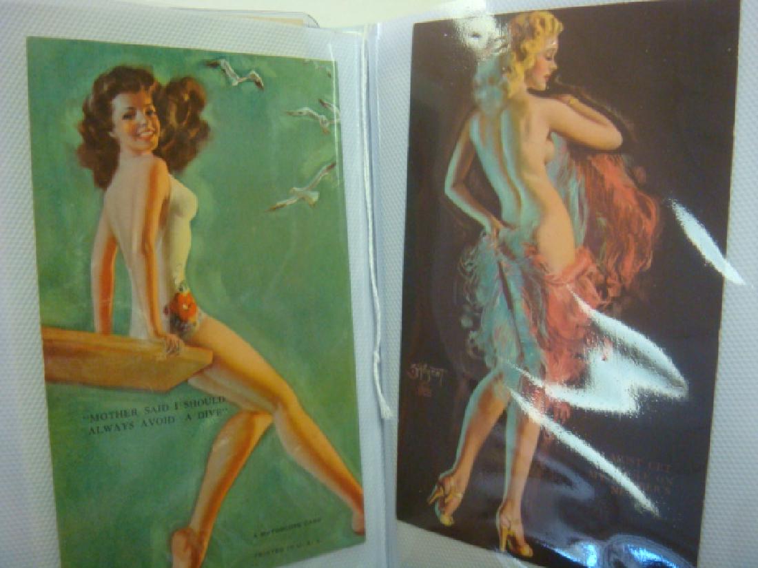 54 1930's-40's Girly Postcards:: 54 1930's-40's Girly Postcards: MOst by Earl Moran and Evergen (100-200)