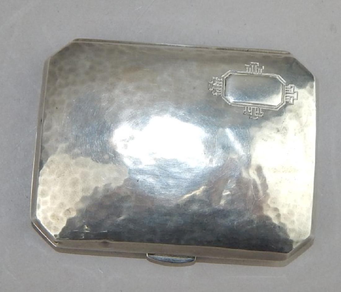 Hand Hammered Sterling Silver Card Case (1 of 3)