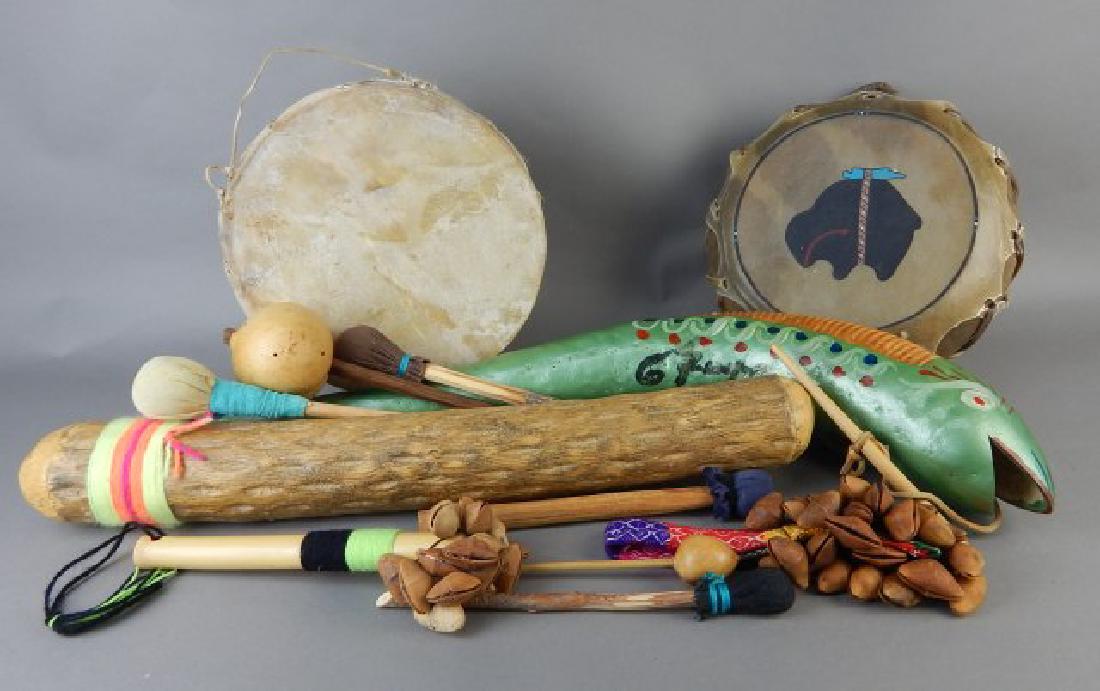 Twelve American Indian Crafted Items (1 of 7)