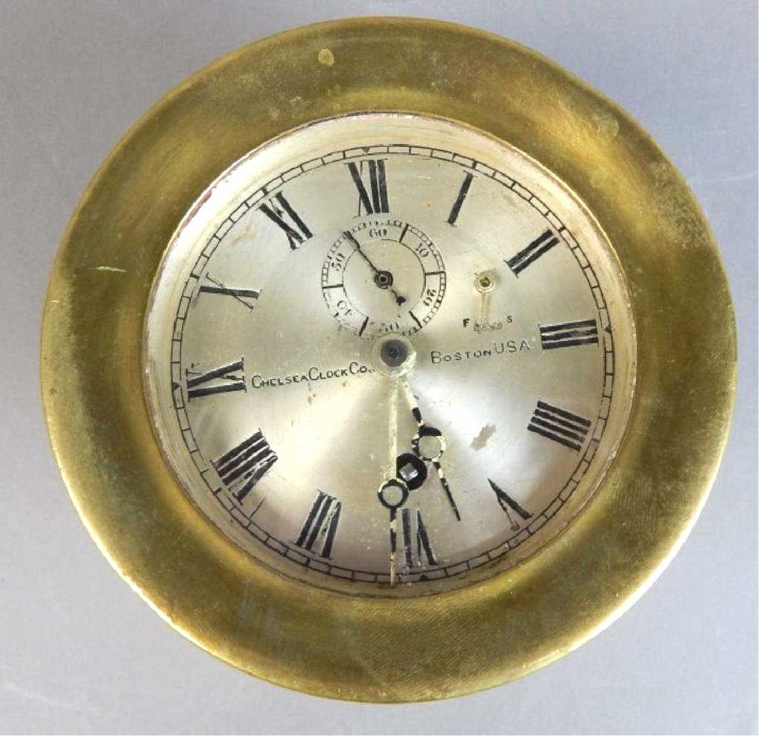 Chelsea Clock Co. Boston USA 8- Day Ship's Clock (1 of 5)