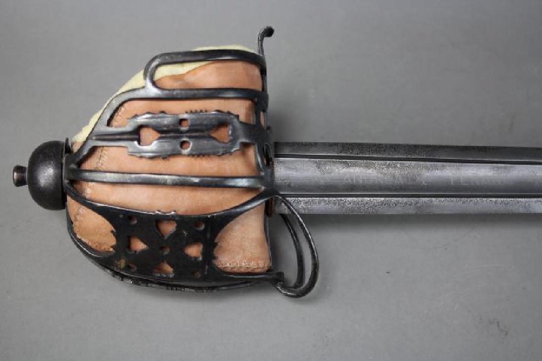 Andrea Ferara Sword with Leather Scabbard (1 of 8)