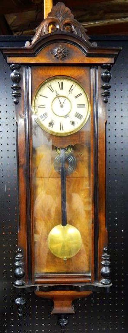American Waterbury Time and Strike Regulator Clock (1 of 3)