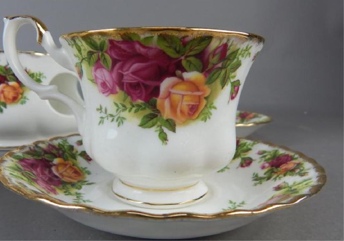 Royal Albert Nine Piece Tea Set (1 of 3)