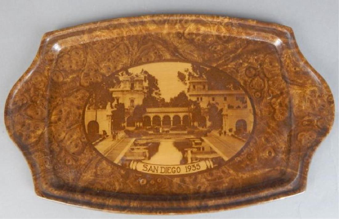 San Diego Balboa Park World's Fair Souvenir Tray (1 of 3)