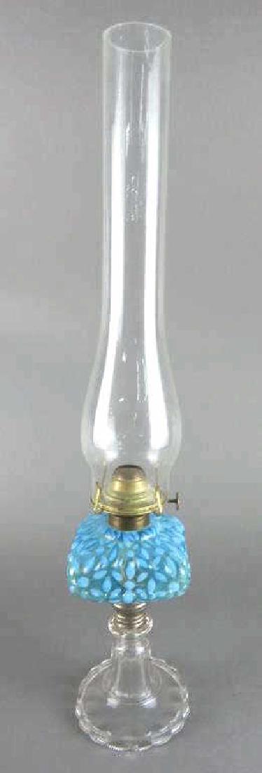 P & A Dorset On Thomaston Oil Lamp: Measures 21" x 4". Estimate $100 - $200. Starting bid $20.