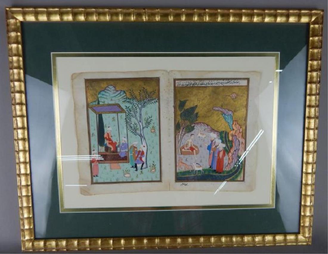 Persian Hand Painted Pictures in Frame (1 of 5)