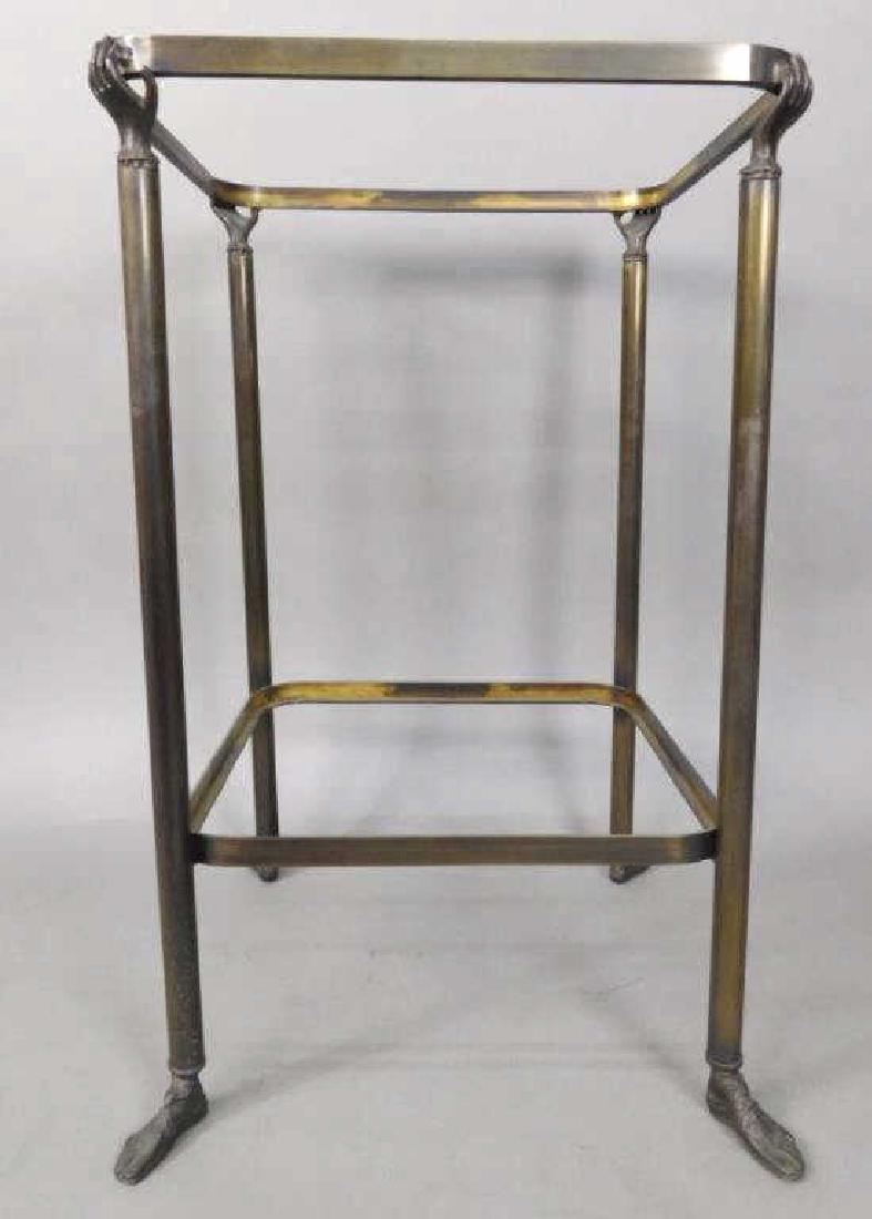 Modern Classic Bronze Hands and Feet Side Table (1 of 3)