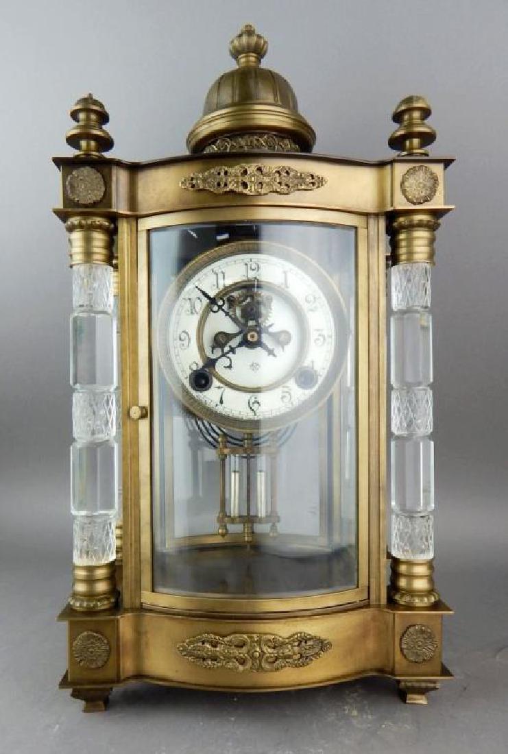 French Crystal Regulator Mantle Clock (1 of 7)