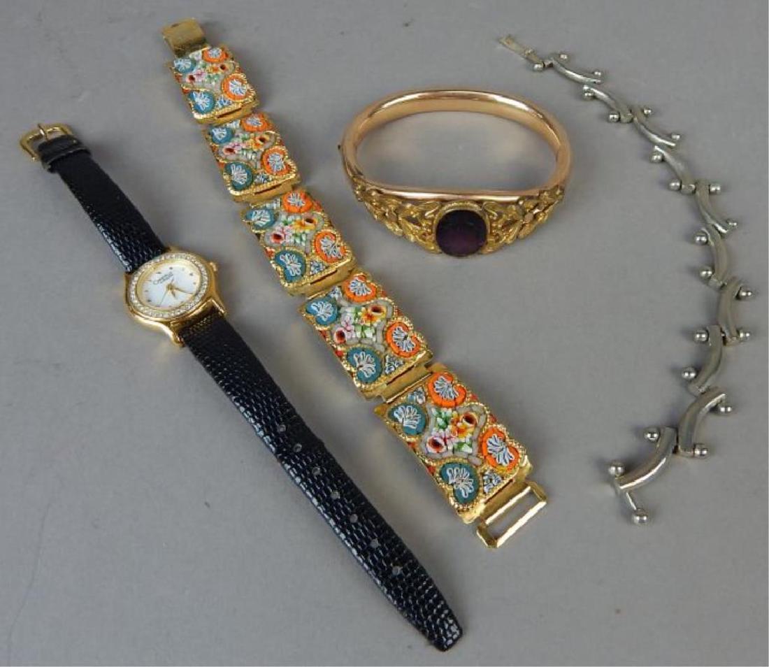 Bulova Watch and Three Bracelets (1 of 7)