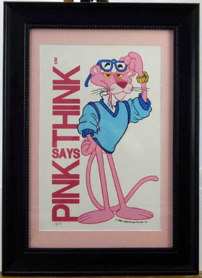 United Artists "Pink Says Think" Print (1 of 3)