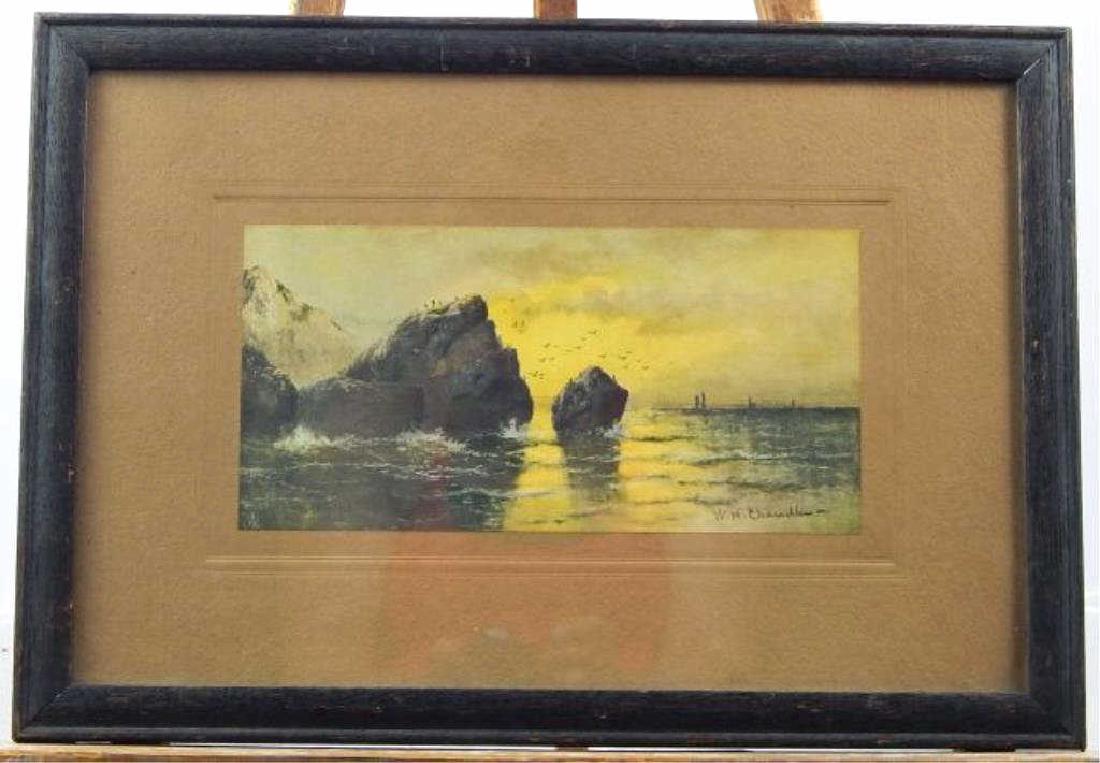 William Chandler "Coastal View" Lithograph (1 of 2)