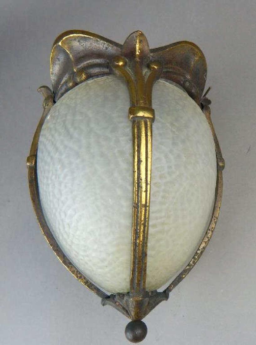 Circa 1890s Antique Hanging Lamp (1 of 4)