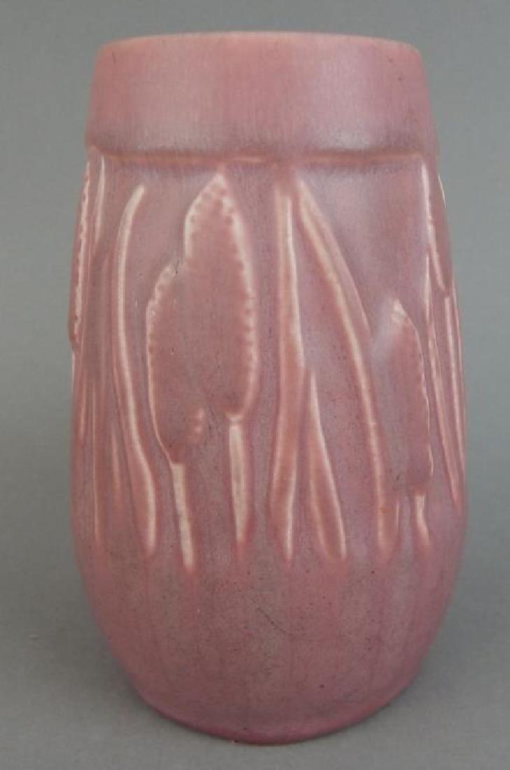 1930"s Rookwood Pink Cattails Vase (1 of 5)