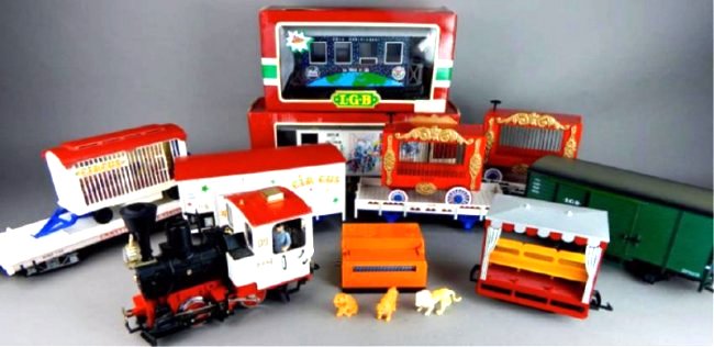 LGB "The Big Train" Circus Set By Lehmann (1 of 9)