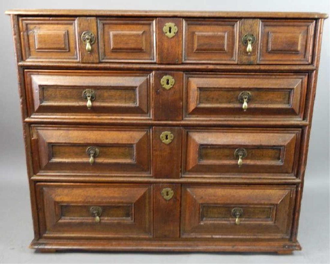 European Antique Four Drawer Chest (1 of 10)